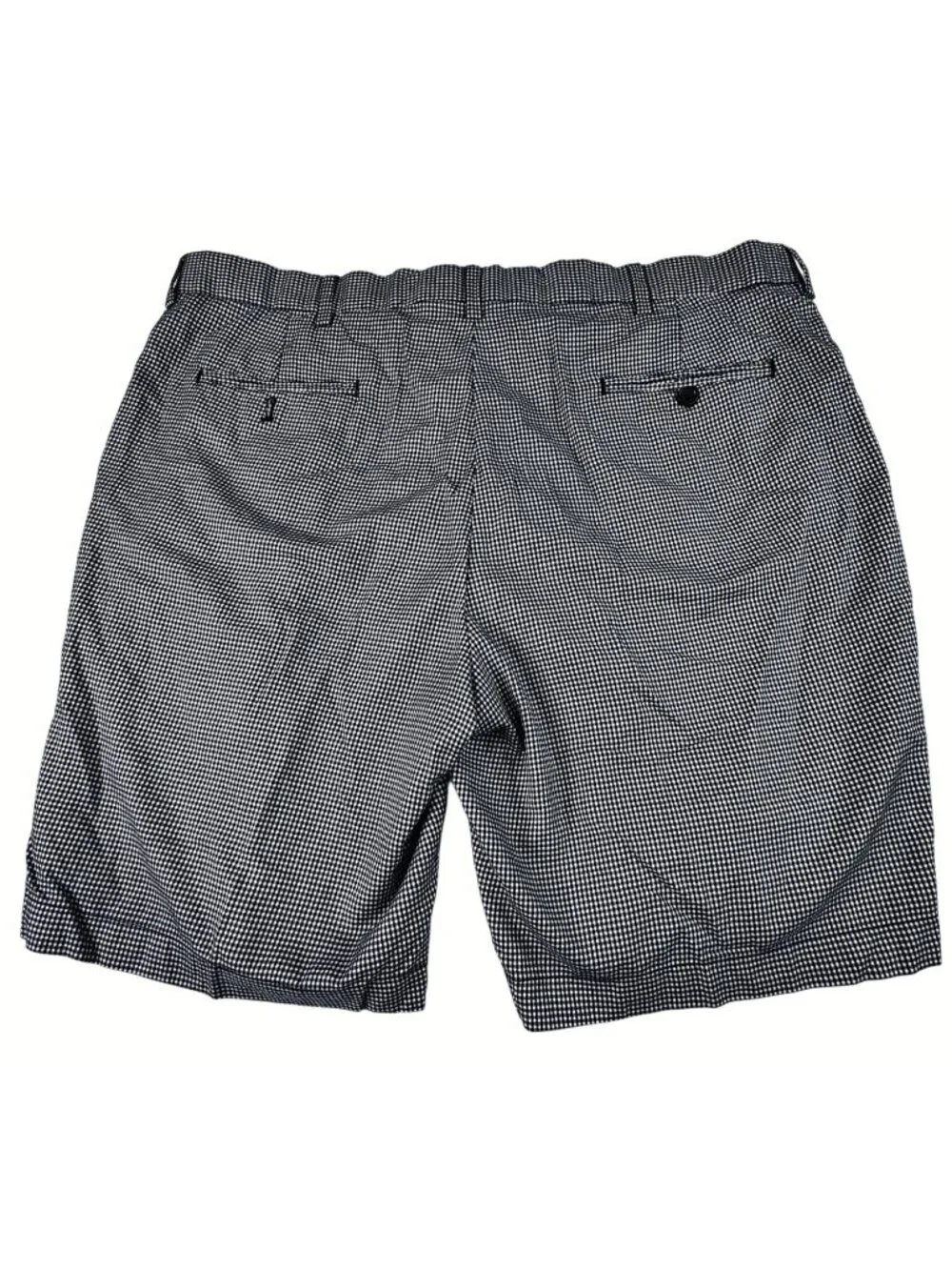 Vintage 90s Polo Golf Ralph Lauren Navy Check Shorts Mens 40  9.5 Inseam